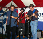 Joel, Mark L. & Mark T. at the Riverhead Blues Festival