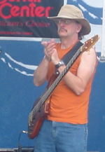 Mark L. at the Riverhead Blues Festival