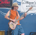 Mark L. at the Riverhead Blues Festival