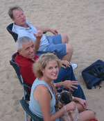 Mickey, Carmine & Laura at Sea Cliff Beach